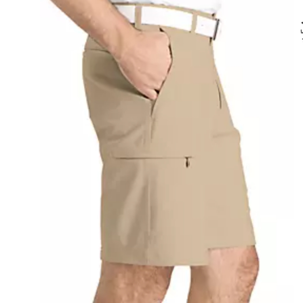 EUC Izod PerformanceX Tan Golf cargo shorts